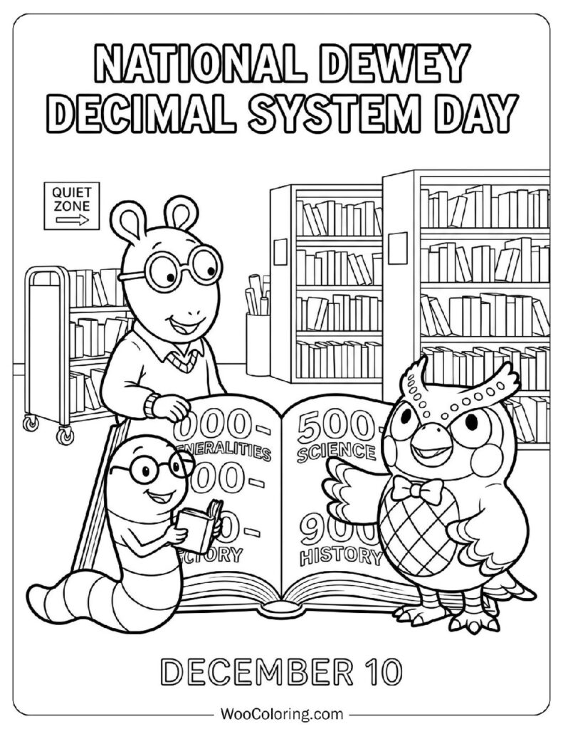 December 10 – National Dewey Decimal System Day