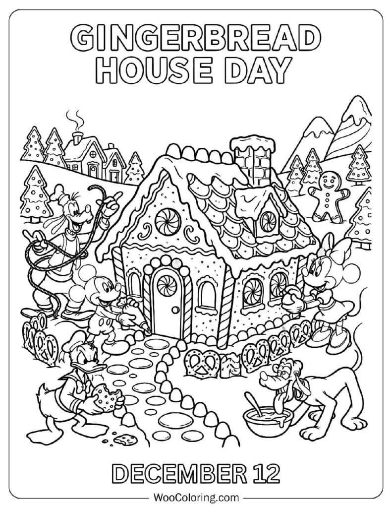 December 12 – National Gingerbread House Day