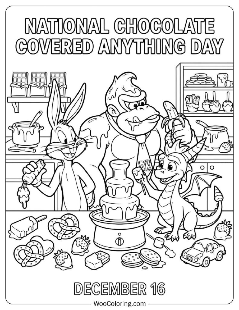 December 16 – National Chocolate Covered Anything Day