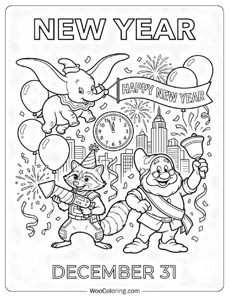 December 31 – New Year