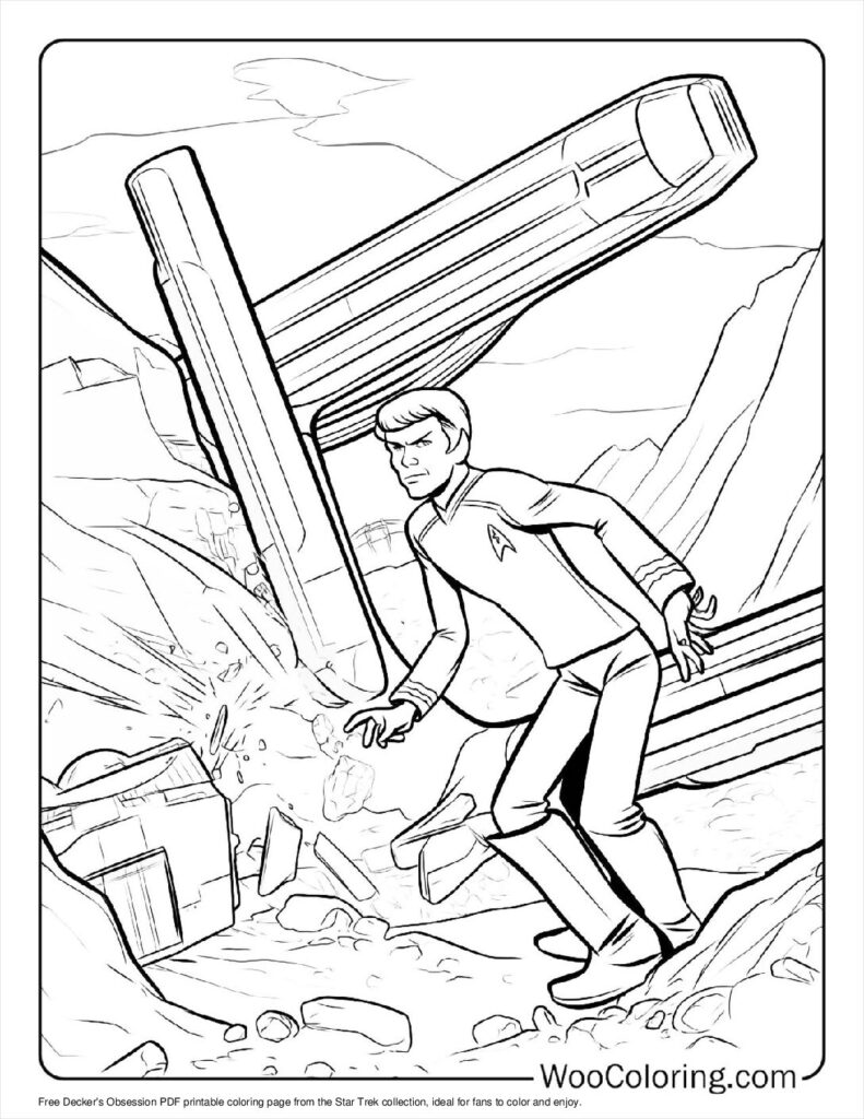 100  Star Trek coloring pages  Free PDF To Print  - 46