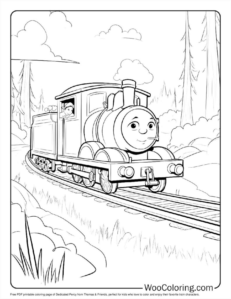 100  Thomas   Friends coloring pages  Free PDF To Print  - 92