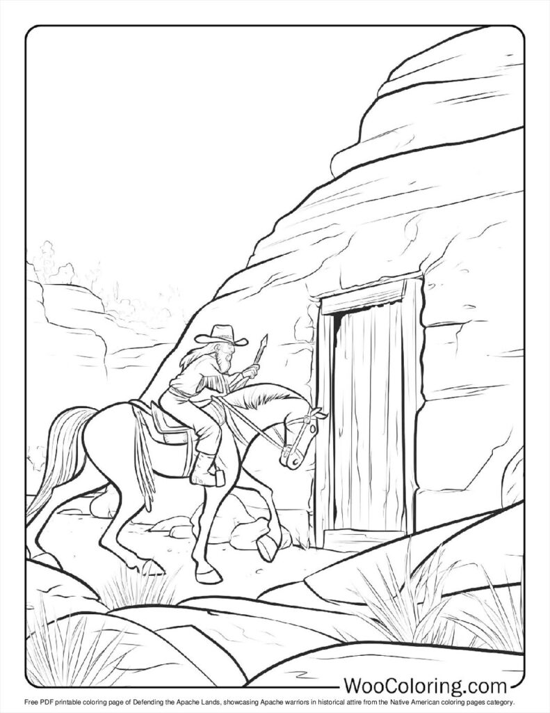 100  Native American coloring pages  Free PDF To Print  - 11