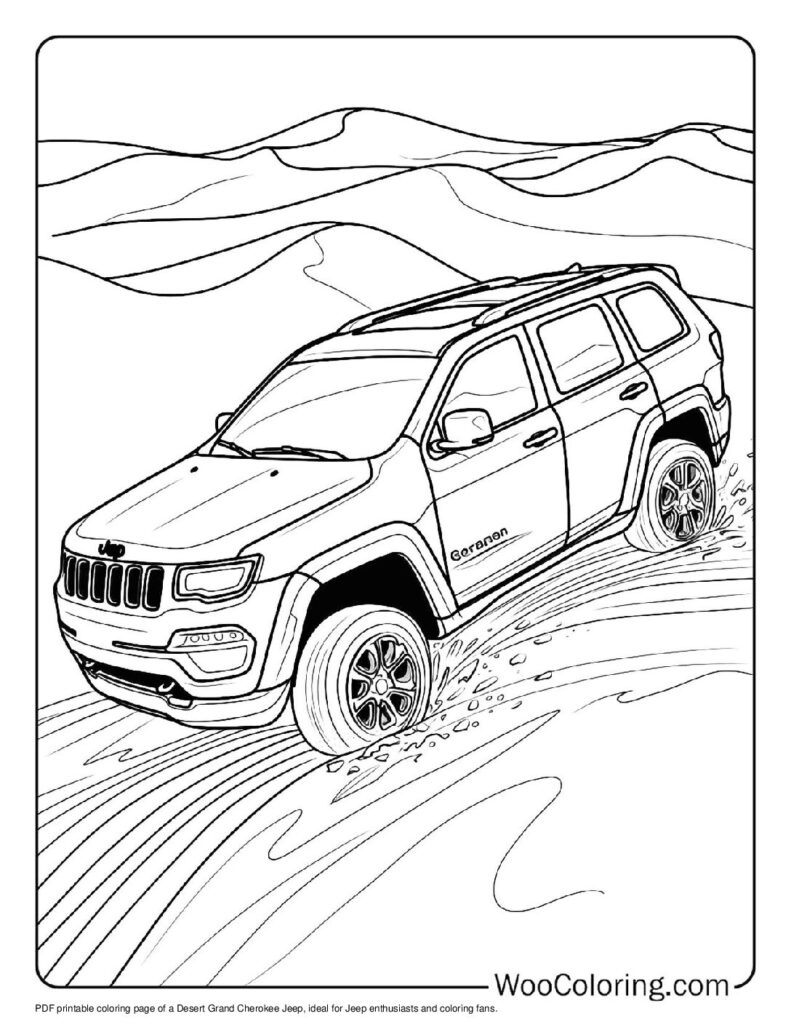 100  Jeep coloring pages  Free PDF To Print  - 52