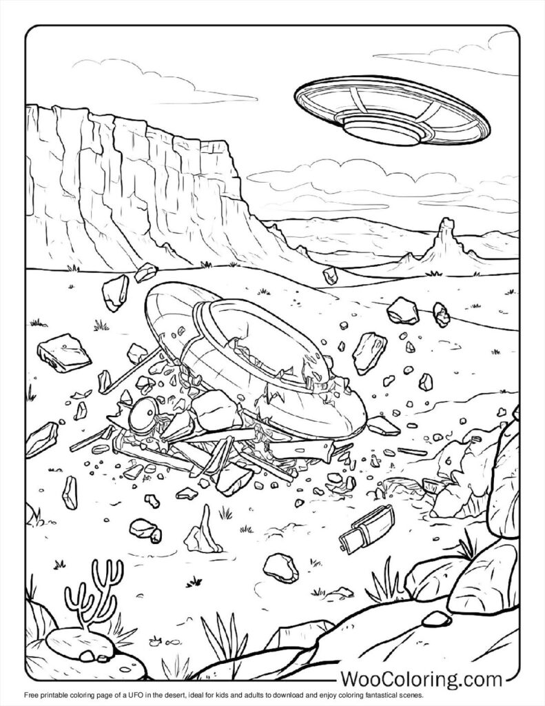 100  Alien coloring pages  Free PDF To Print  - 52