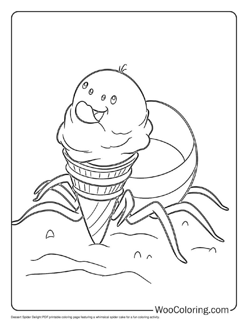 100  Spider coloring pages  Free PDF To Print  - 92