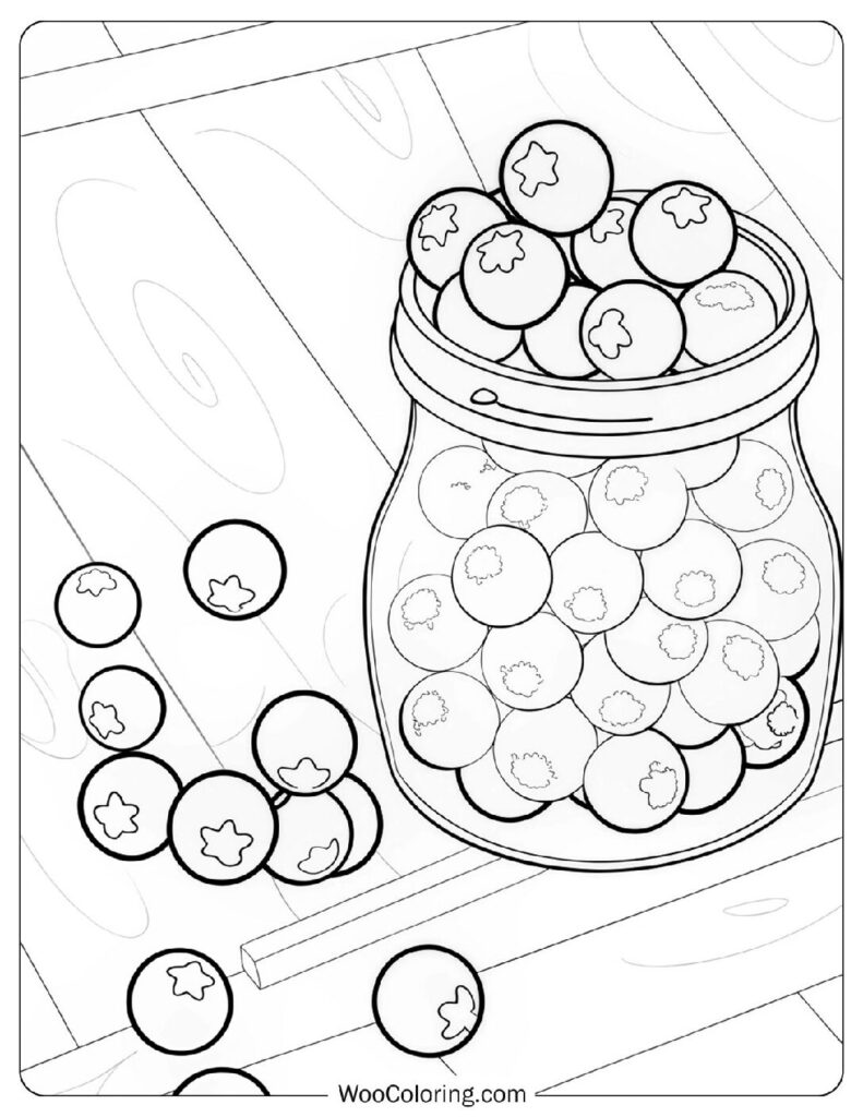34 Fruit Coloring Pages  Free PDF To Print  - 87
