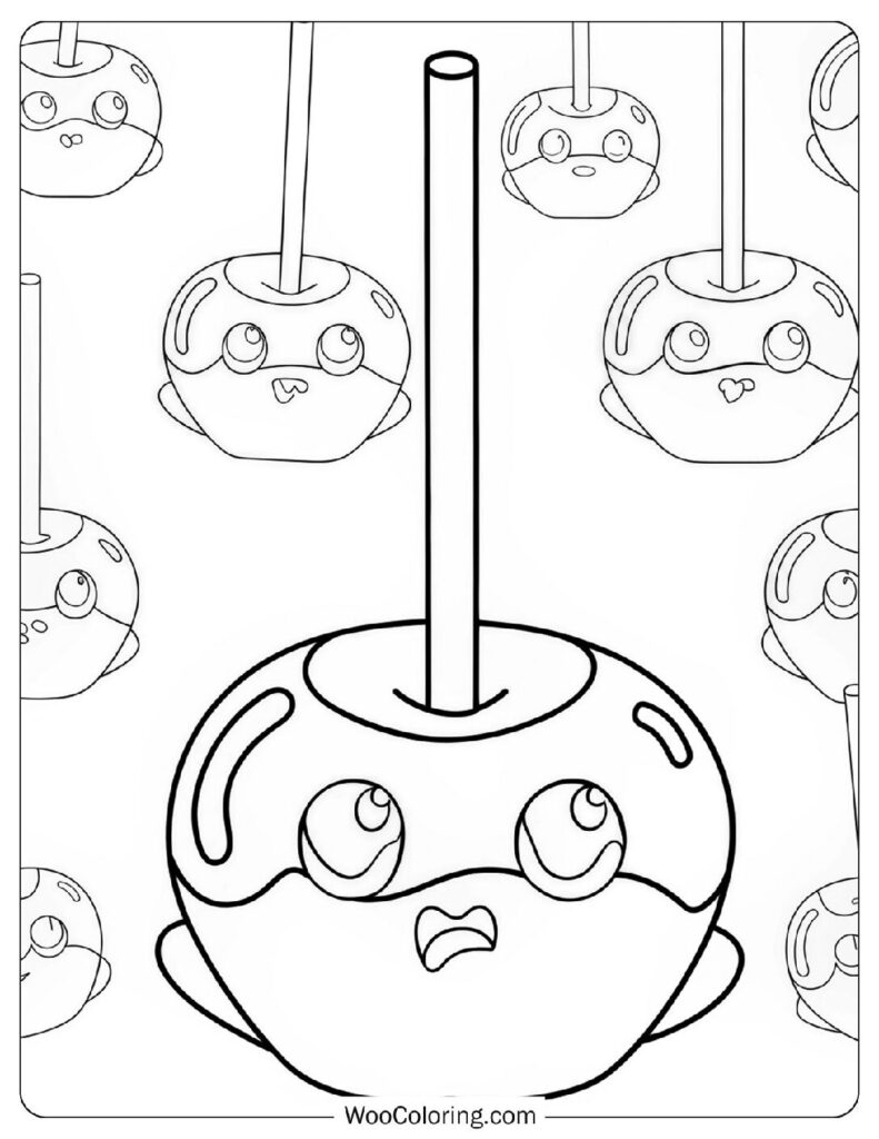 28 Candy Coloring Pages  Free PDF To Print  - 12
