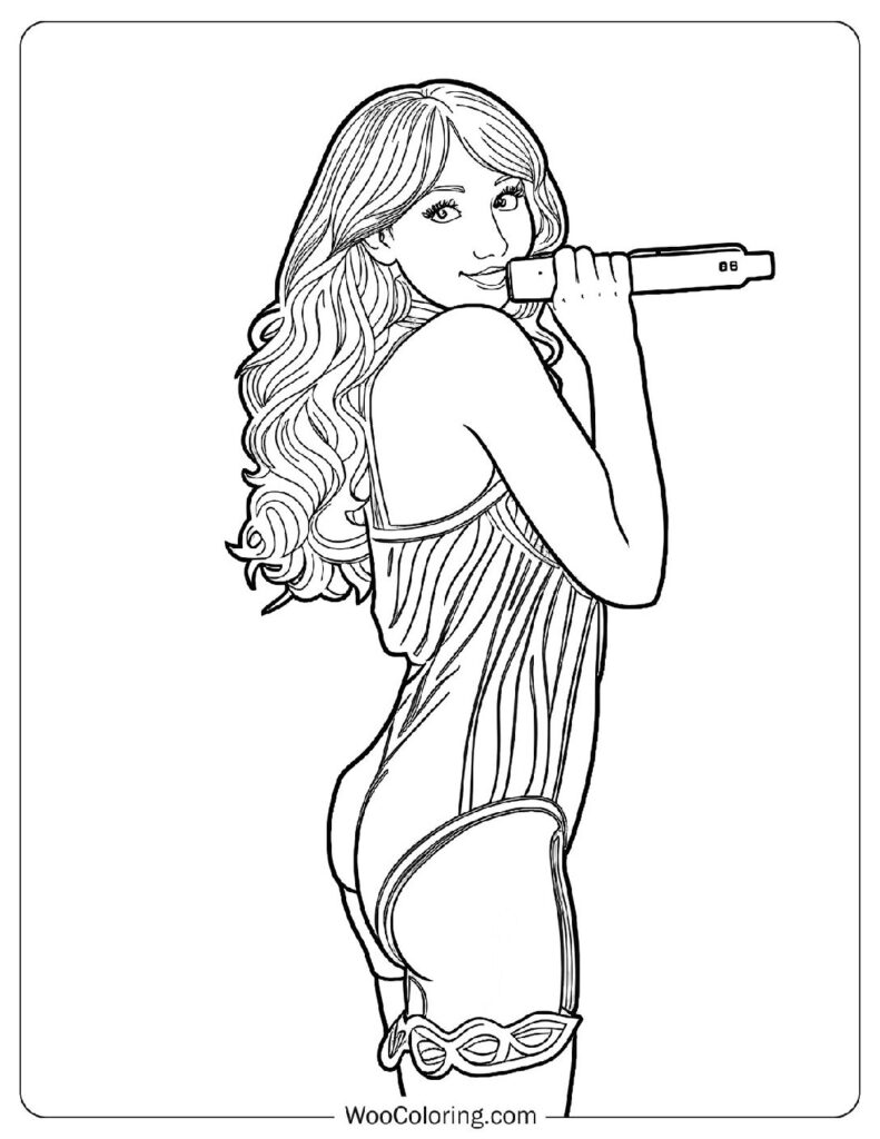 24 Sabrina Carpenter Coloring Pages (Free PDF To Print) Woo Coloring