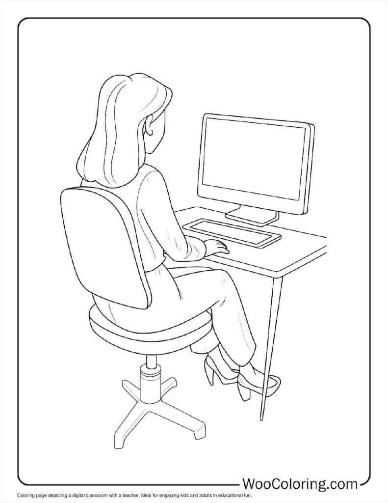 100  Teacher coloring pages  Free PDF To Print  - 26