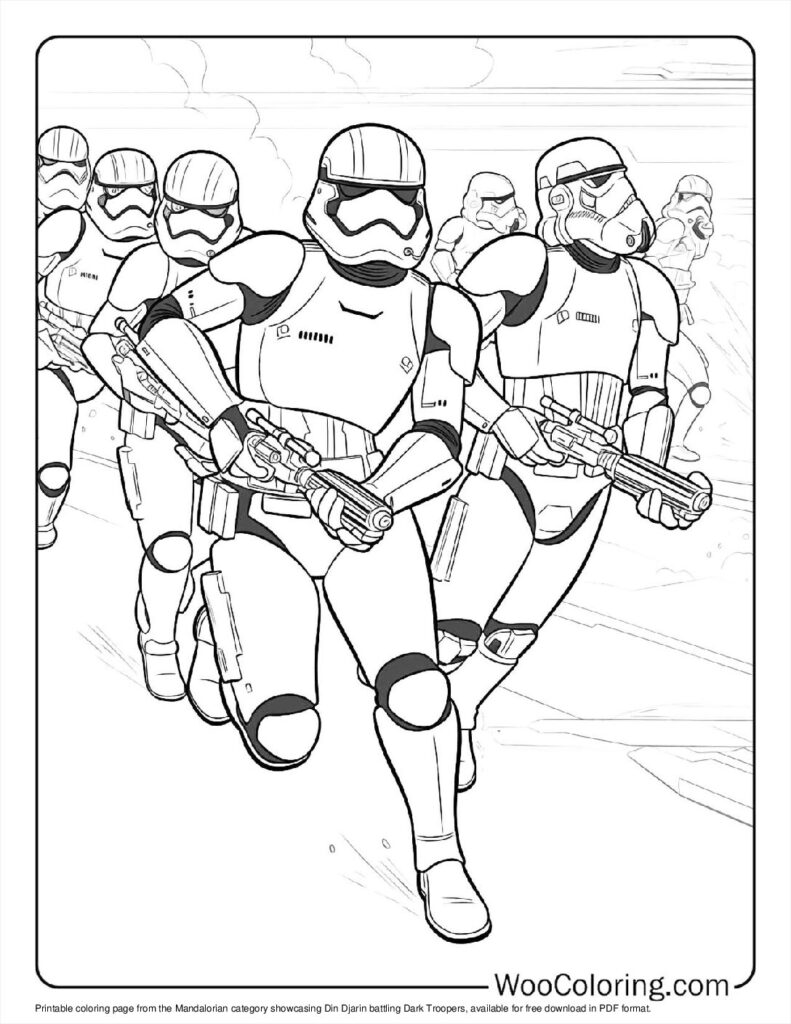 Din vs Dark Troopers