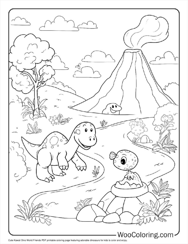 100  Kawaii coloring pages  Free PDF To Print  - 14