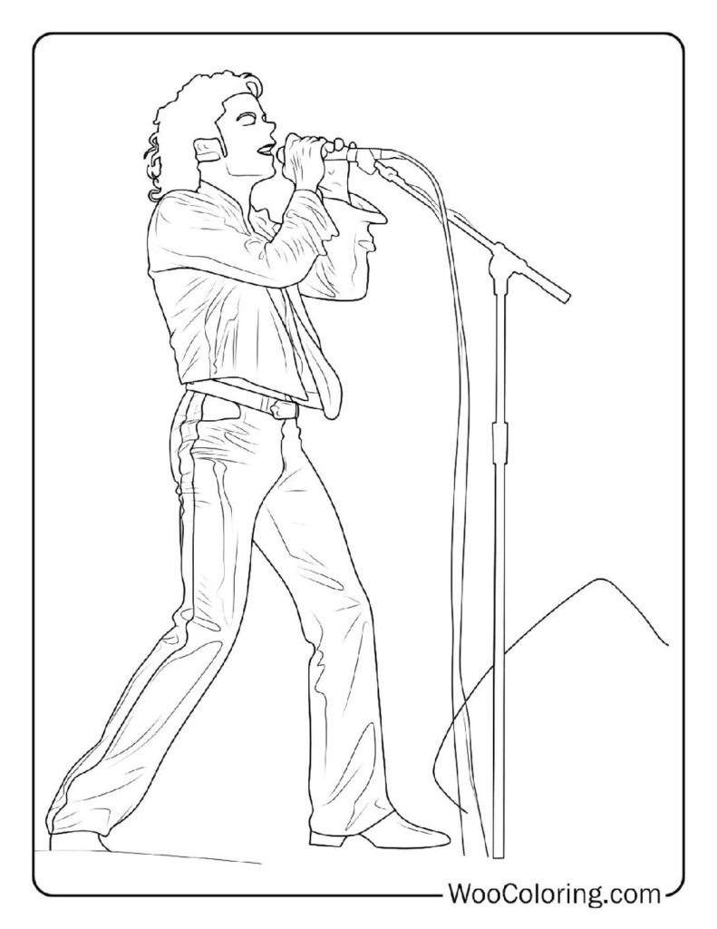 100  Michael Jackson coloring pages  Free PDF To Print  - 50