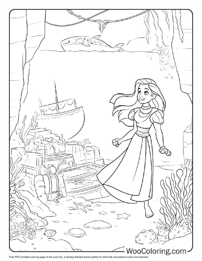 100  Fantasy coloring pages  Free PDF To Print  - 19