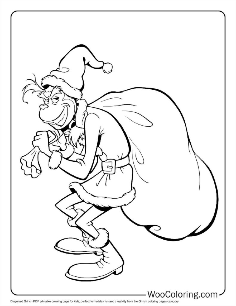 100  Grinch coloring pages  Free PDF To Print  - 36