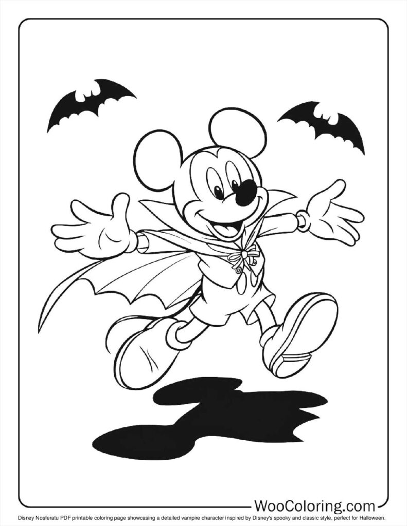 100 Vampire coloring pages Free PDF To Print - 42