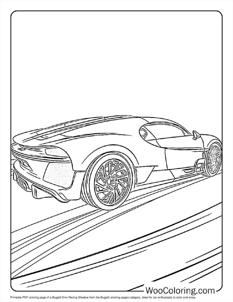 100  Bugatti coloring pages  Free PDF To Print  - 5