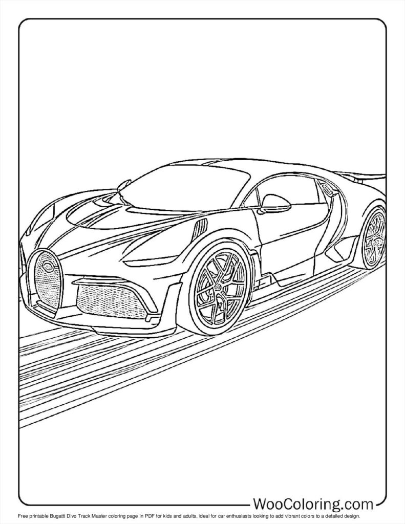 100  Bugatti coloring pages  Free PDF To Print  - 42