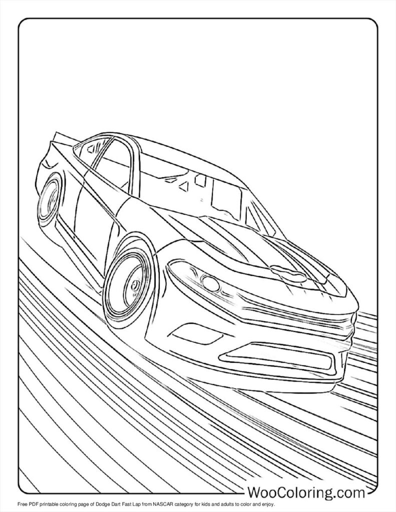 100  NASCAR coloring pages  Free PDF To Print  - 57