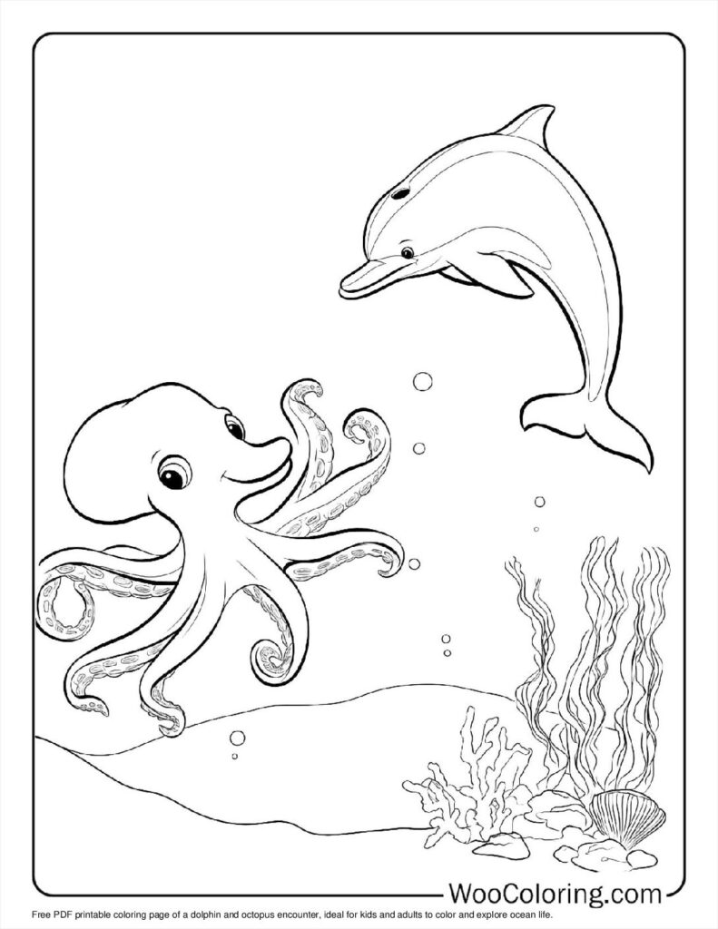 100  Dolphin coloring pages  Free PDF To Print  - 64