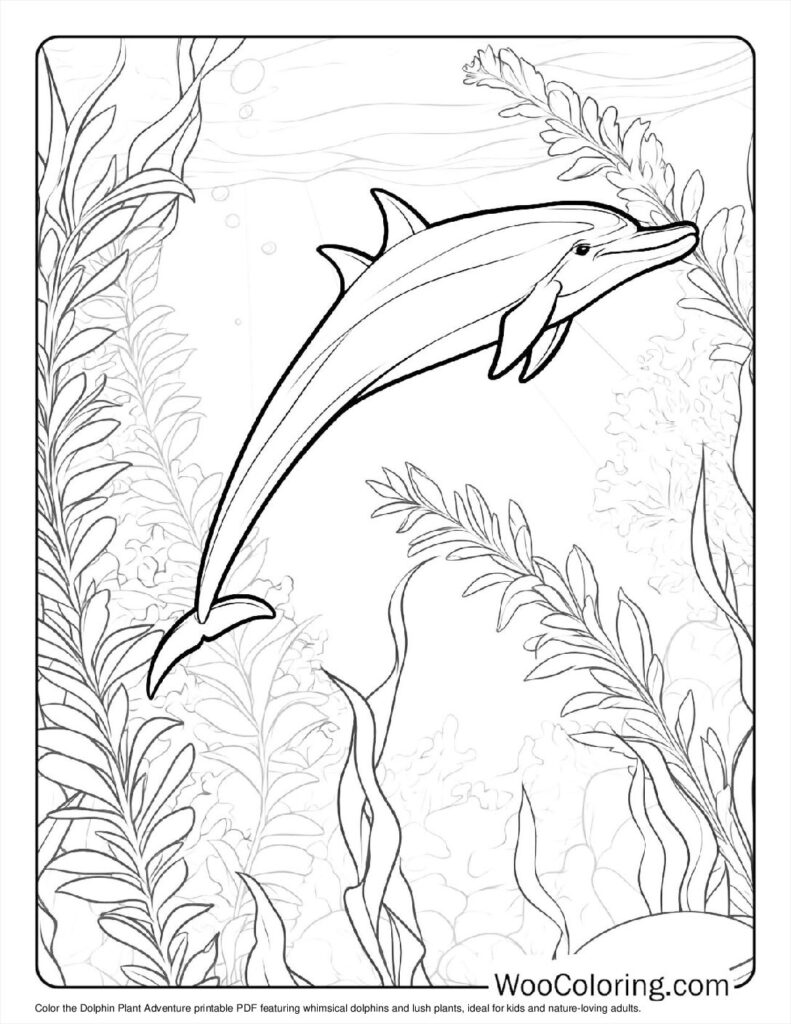 100  Dolphin coloring pages  Free PDF To Print  - 46