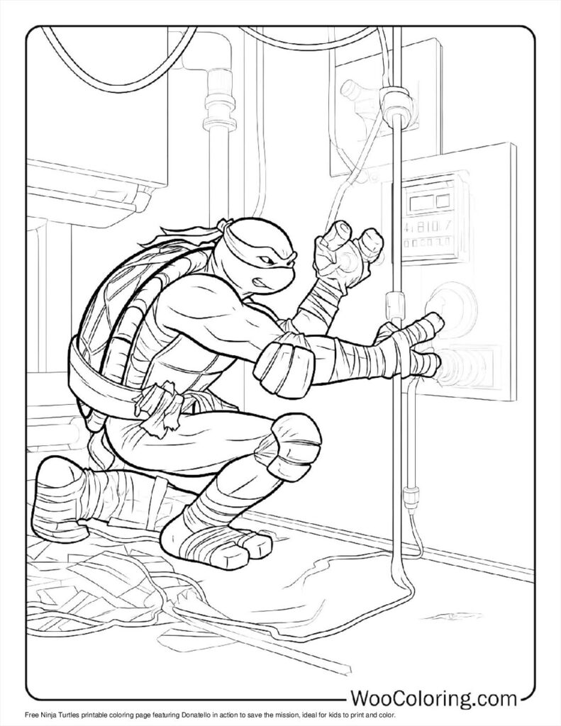 Donatello Saves the Mission
