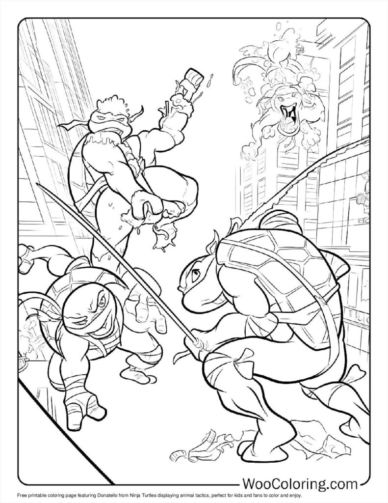 Donatello’s Animal Tactics
