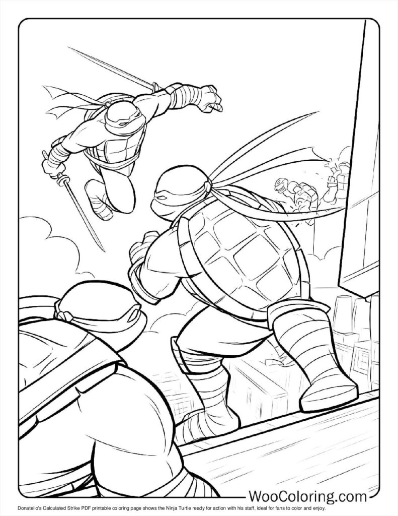 Donatello's Calculated Strike