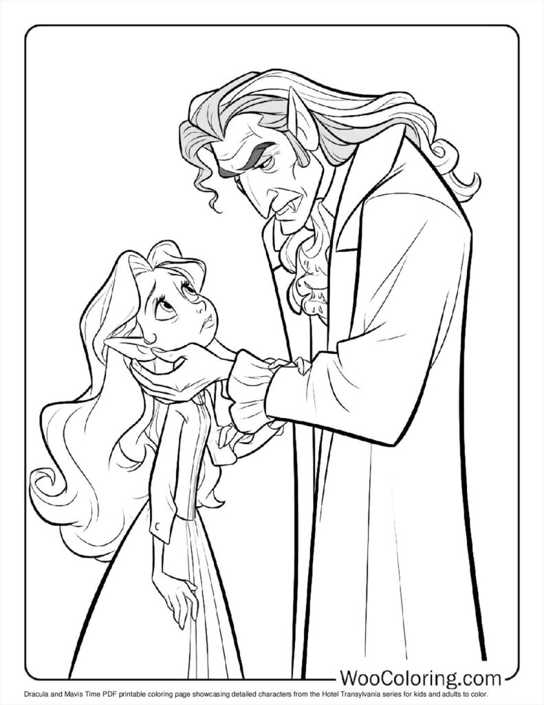 100  Hotel Transylvania coloring pages  Free PDF To Print  - 91