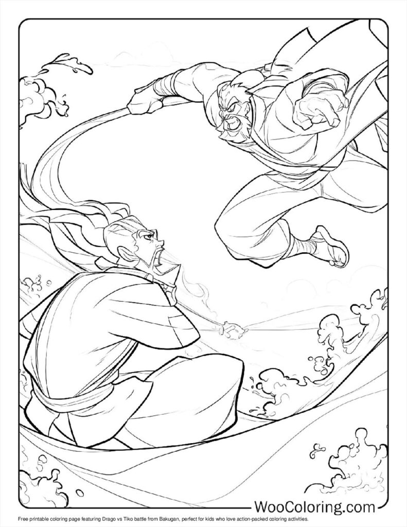 Drago vs Tiko Battle