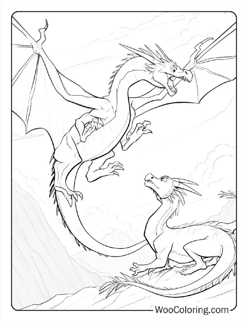100  Wings of Fire coloring pages  Free PDF To Print  - 69