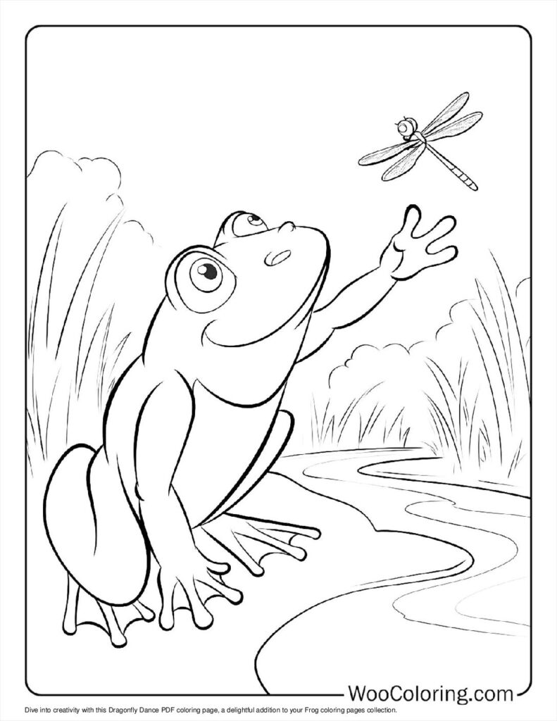 100  Frog coloring pages  Free PDF To Print  - 96