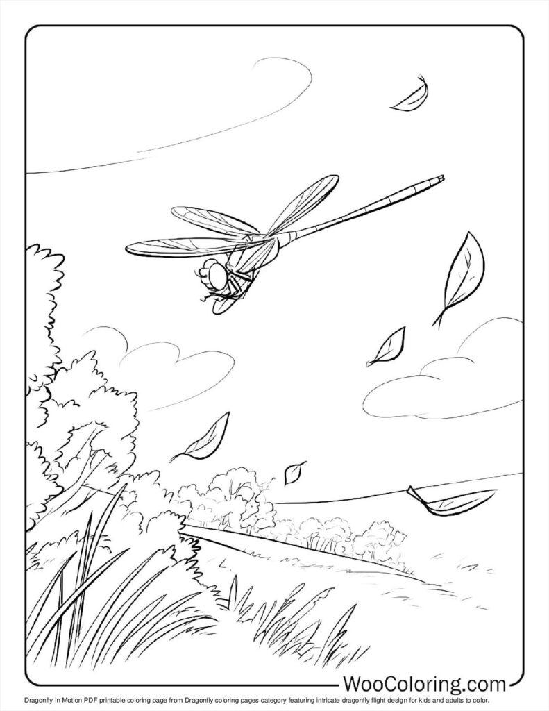 100  Dragonfly coloring pages  Free PDF To Print  - 88
