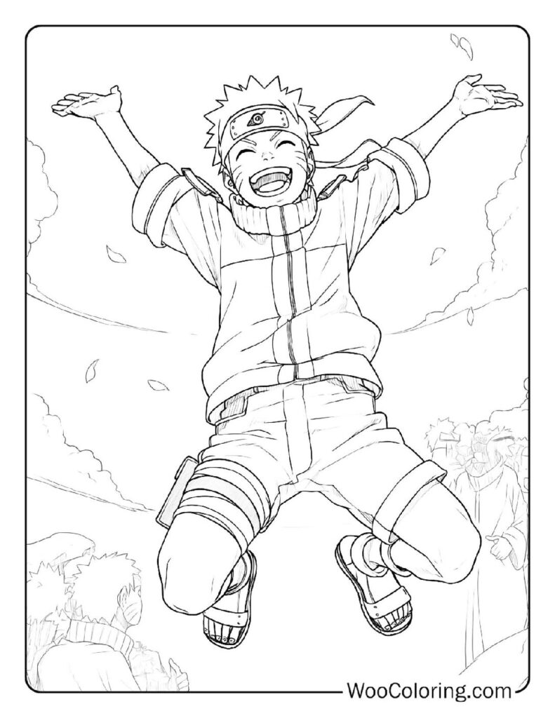 100  Naruto coloring pages  Free PDF To Print  - 17