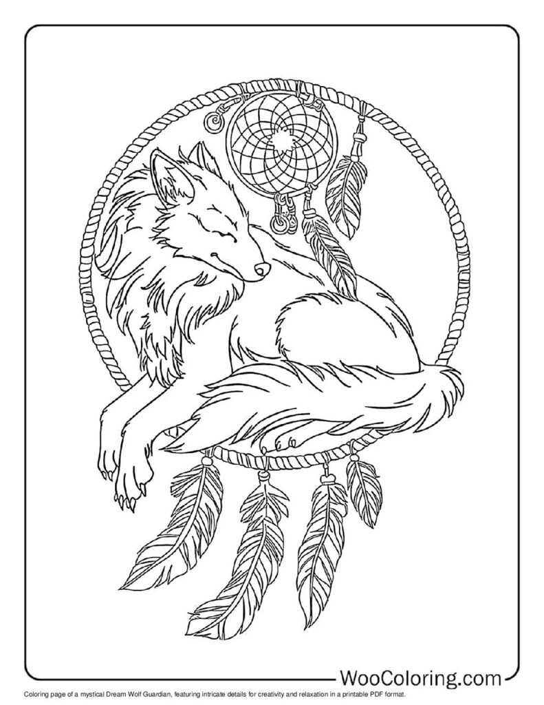 100  Wolf coloring pages  Free PDF To Print  - 20