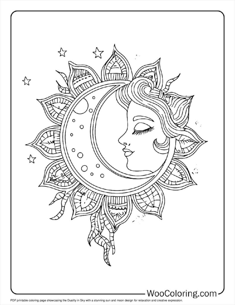 100  Sun coloring pages  Free PDF To Print  - 1