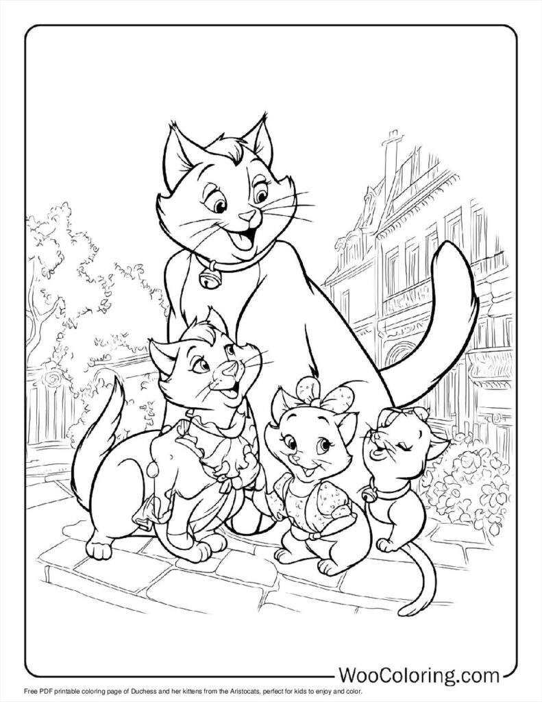 Duchess and Kittens