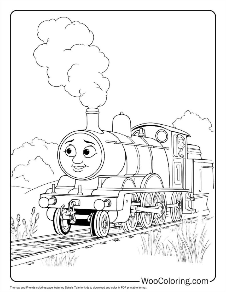 100  Thomas   Friends coloring pages  Free PDF To Print  - 74