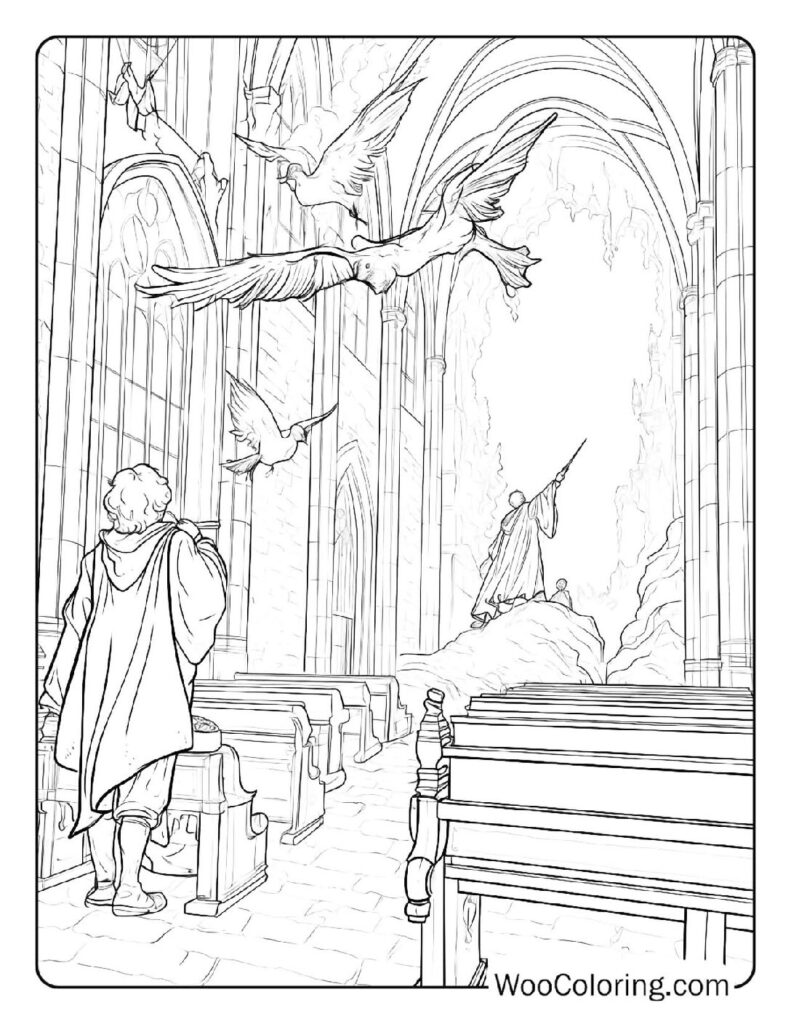 100  Harry Potter coloring pages  Free PDF To Print  - 65