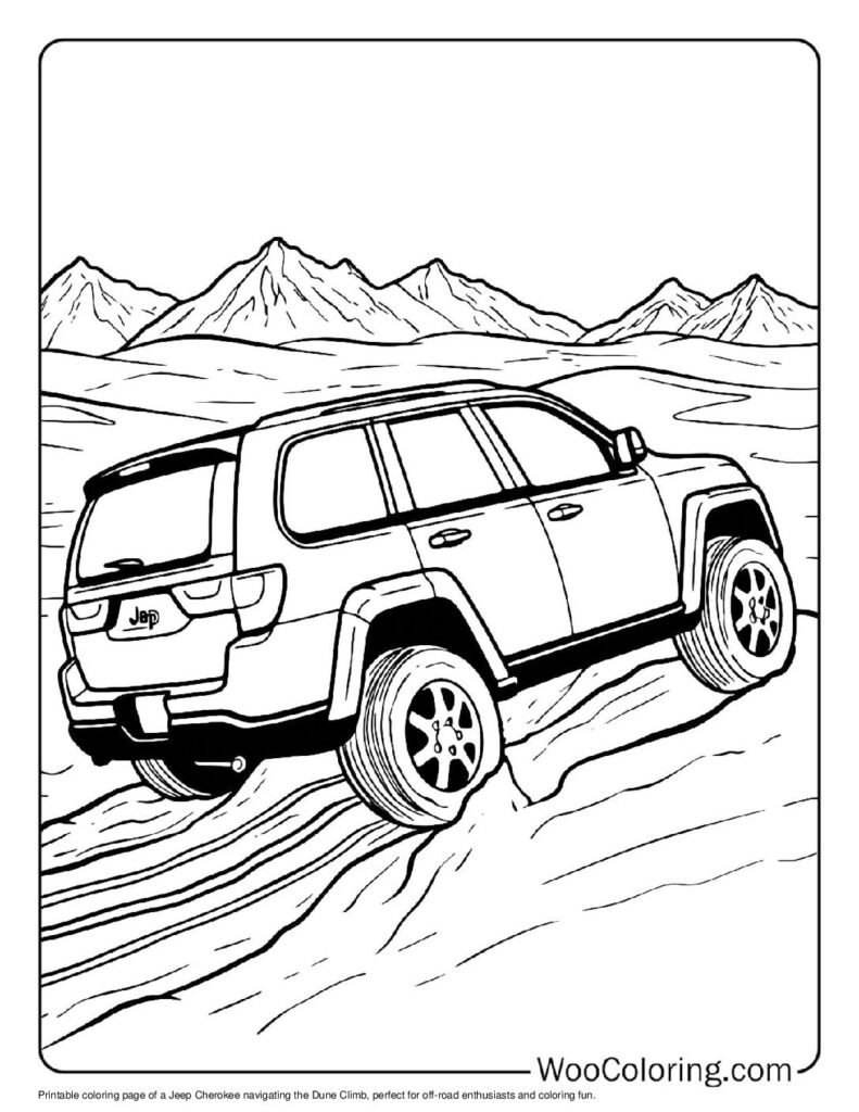 100  Jeep coloring pages  Free PDF To Print  - 59