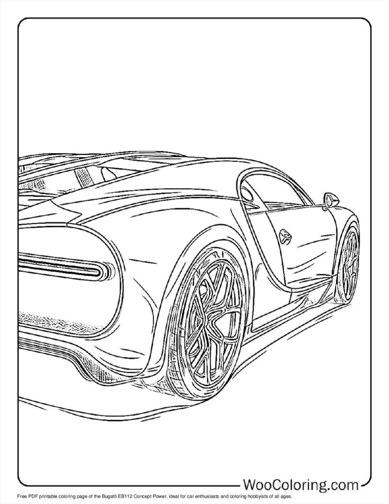 100  Bugatti coloring pages  Free PDF To Print  - 27