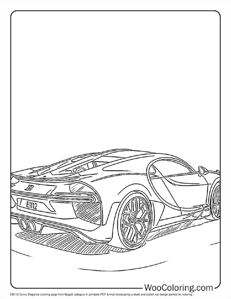100  Bugatti coloring pages  Free PDF To Print  - 80