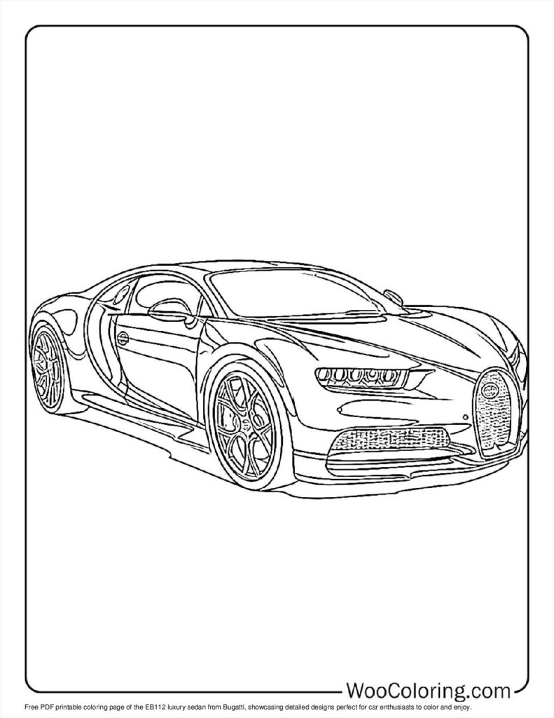100  Bugatti coloring pages  Free PDF To Print  - 81