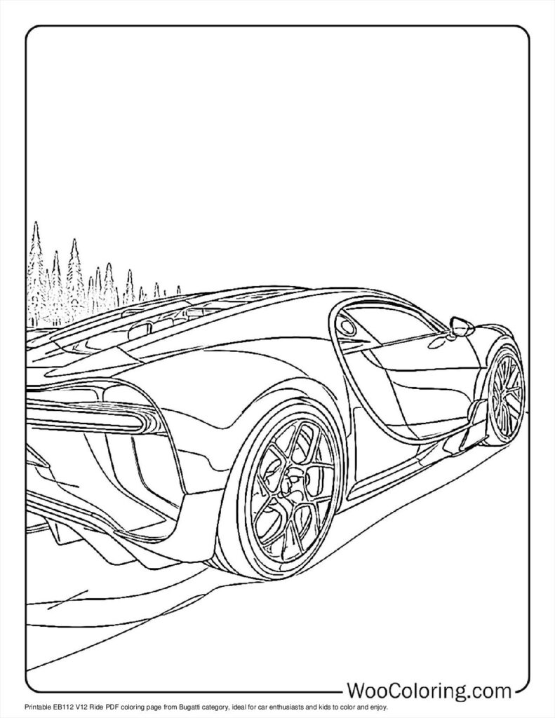 100  Bugatti coloring pages  Free PDF To Print  - 29