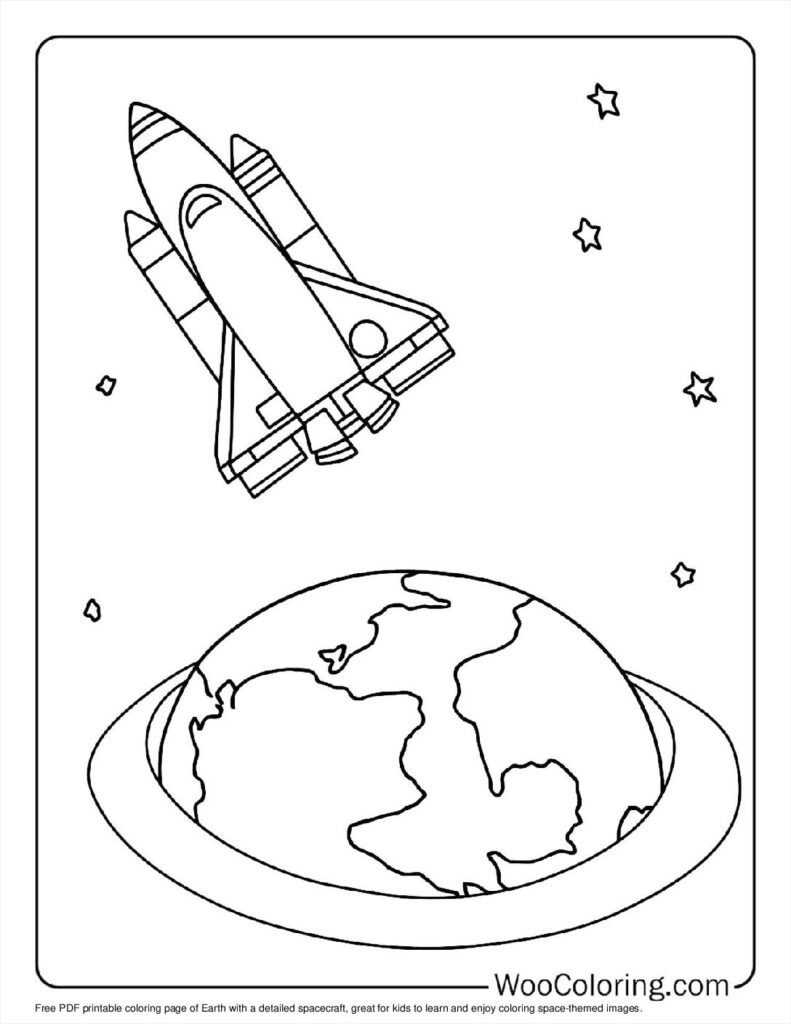 100  Earth coloring pages  Free PDF To Print  - 84