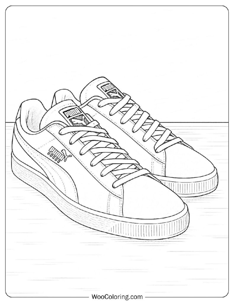 36 Shoe Coloring Pages  Free PDF To Print  - 41
