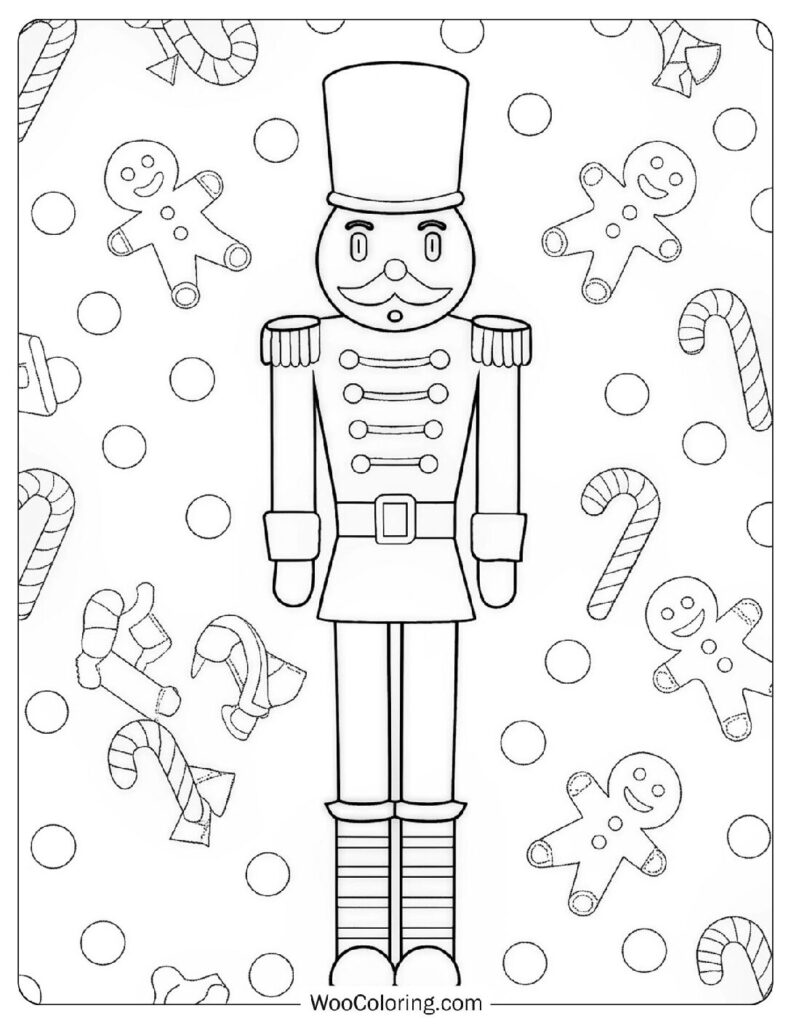 1 500 Christmas Coloring Pages  Free PDF To Print  - 7