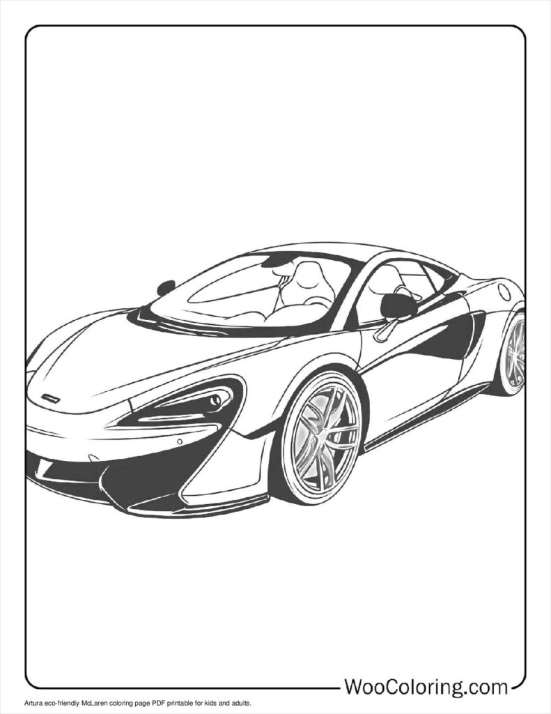 100  McLaren coloring pages  Free PDF To Print  - 2