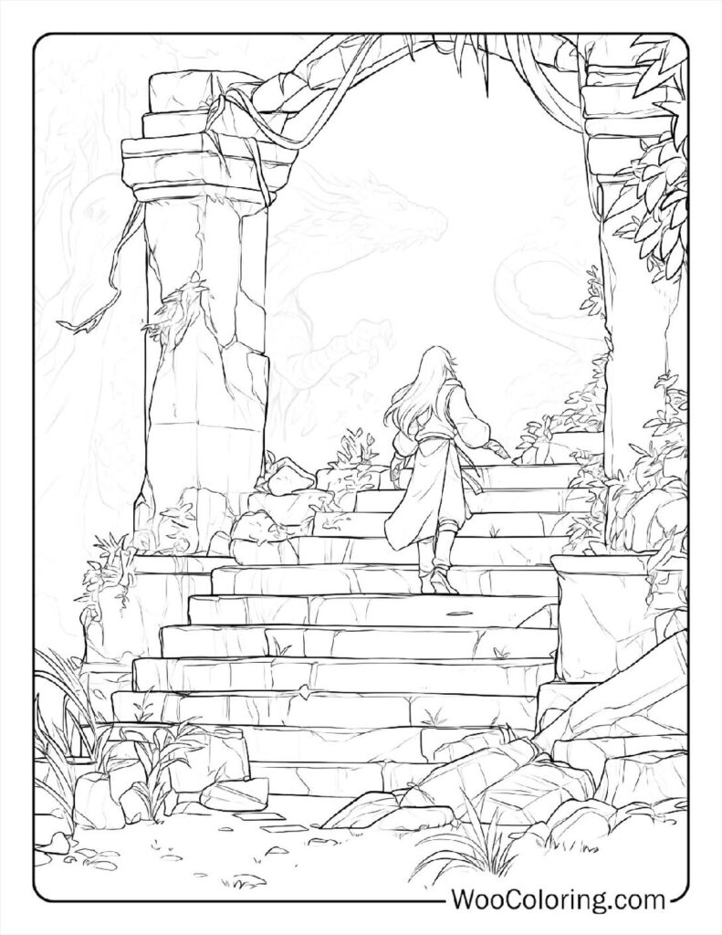 100 Dungeons Dragons coloring pages Free PDF To Print - 33