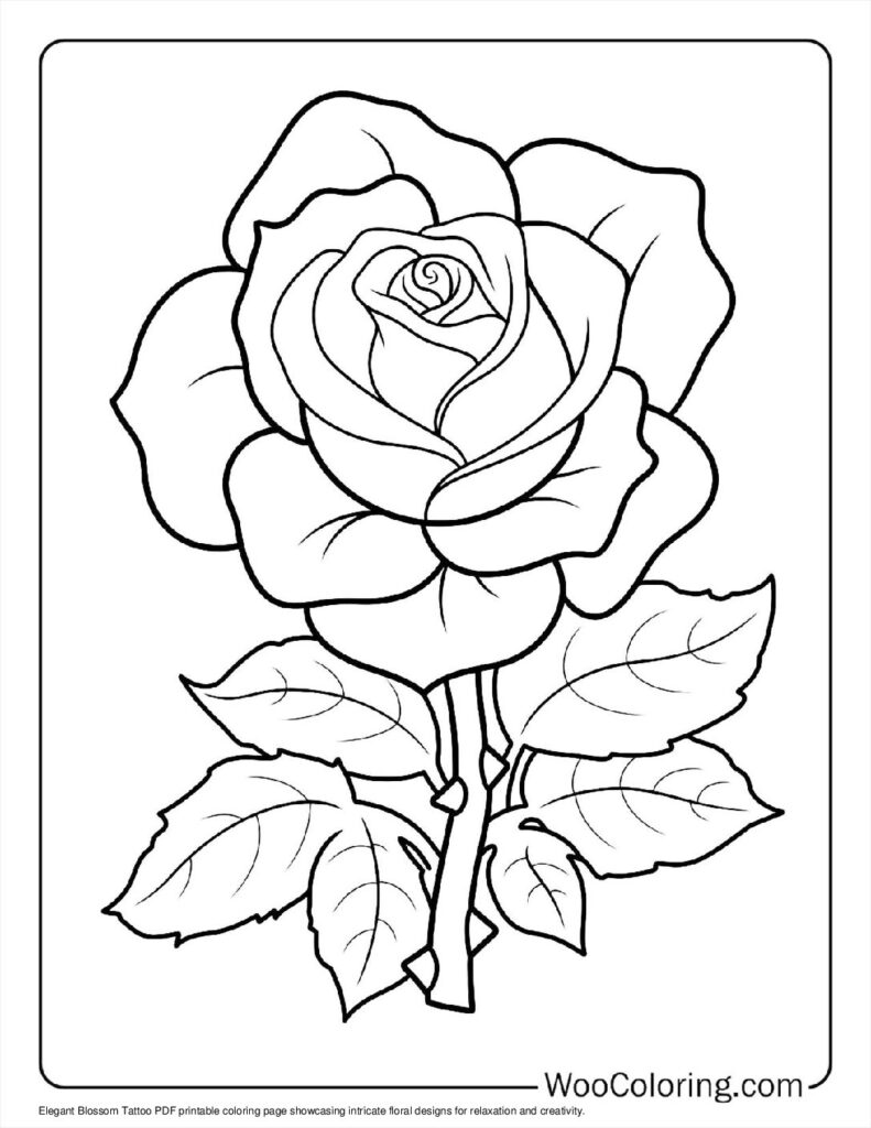 100  Tattoo coloring pages  Free PDF To Print  - 30